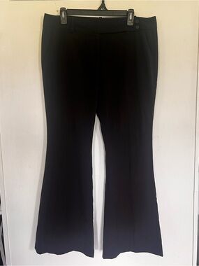 MICHAEL Michael Kors Pants Womens 12 Black Bootcut Flare Dress Trousers